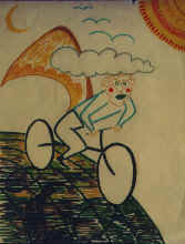 flying bicycle 